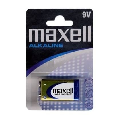 Obrázok: Maxell batéria Alkaline 9V 6LR61 blister*1