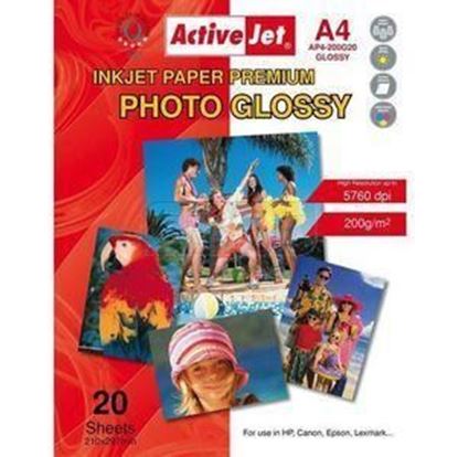 Obrázok: Photo papier glossy A4 20ks AP4-200G20