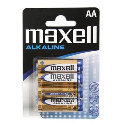 Obrázok: Maxell batéria Alkaline LR06/AA blister *4