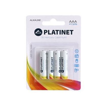 Obrázok: Platinet batéria Alkaline Pro LR03/AAA blister*4