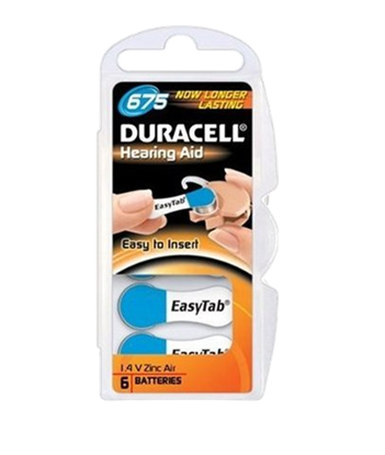 Obrázok: Duracell batéria 675 Activair DA675N5 blister*6