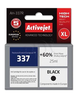 Obrázok: ActiveJet AH-337R náhrada HP no.337 black