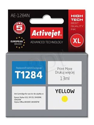 Obrázok: ActiveJet AE-1284N Epson T1284 yellow