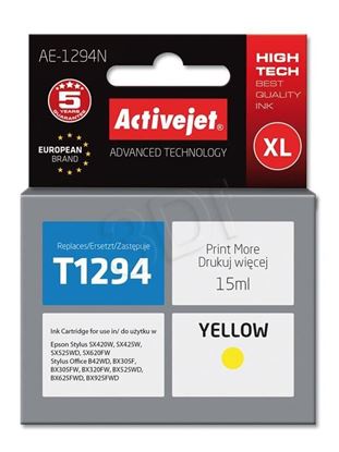 Obrázok: ActiveJet AE-1294N Epson T1294 yellow