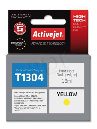 Obrázok: ActiveJet AE-1304N Epson T1304 yellow