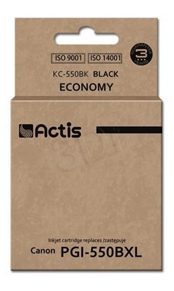 Obrázok: ACTIS KC-550Bk (Canon PGI-550BK; Standard; 23 ml; black)