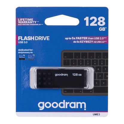 Obrázok: GoodRam UME3 (128GB; USB 3.0; black)