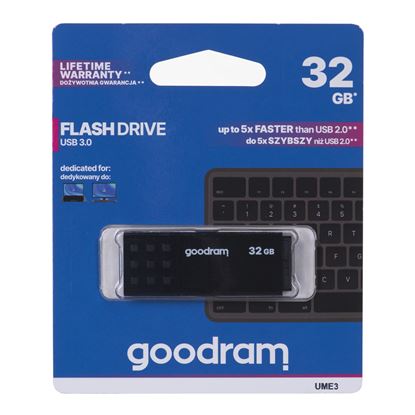 Obrázok: GoodRam UME3 (32GB; USB 3.0; black)