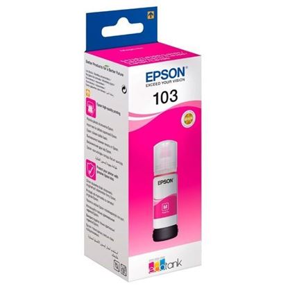 Obrázok: Epson eco TANK 103 magenta -65ml l (7.500 str.) 