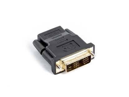 Obrázok: Adapter Lanberg AD-0013-BK (HDMI F - DVI-D M; black)