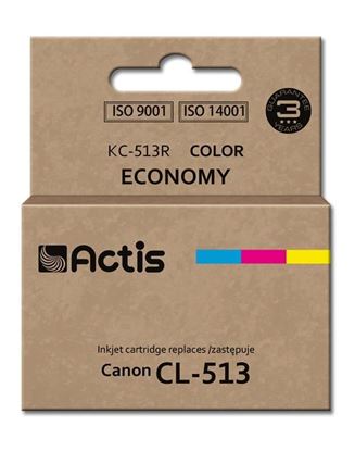 Obrázok: Actis KC-513R Canon CL-513, Standard; 15 ml; color)