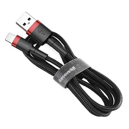 Obrázok: Baseus CALKLF-C19 (Lightning M - USB 2.0 M; 2m; black)