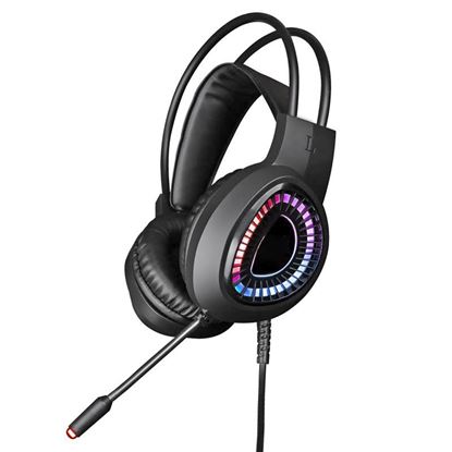 Obrázok: OMEGA VARR GAMING RGB HEADSET HI-FI STEREO MIC VH8010 USB 7.1 BLACK