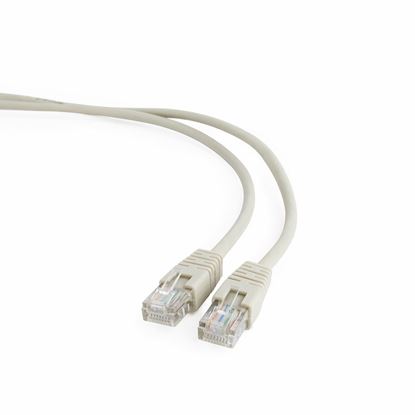 Obrázok: Kábel Gembird Patch Cord 5m grey RJ45, KAT. 5E, UTP