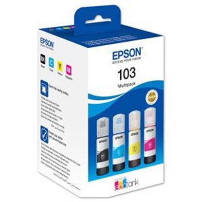 Obrázok: EPSON multipack ecoTANK 103 CMYK
(4x65ml)

