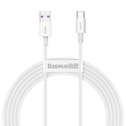 Obrázok: Baseus Superior Series Cable USB -USB Type-C, 66W, 2m (white)