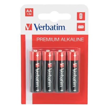 Obrázok: VERBATIM batéria Alkaline LR06/AA 1,5V BLISTER*4ks