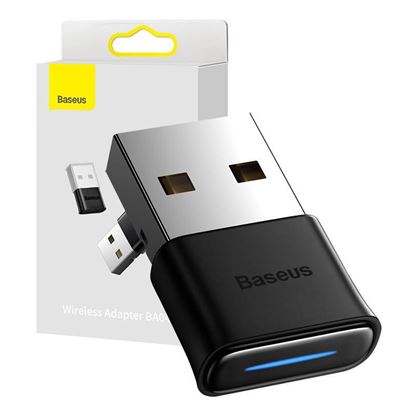 Obrázok: Baseus BA04 Bluetooth adaptér 5.1 (čierny)