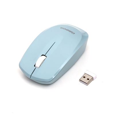 Obrázok: Myš bezkáblová Omega optická OM229LB 1200DPI 2,4GHz NANO Light Blue